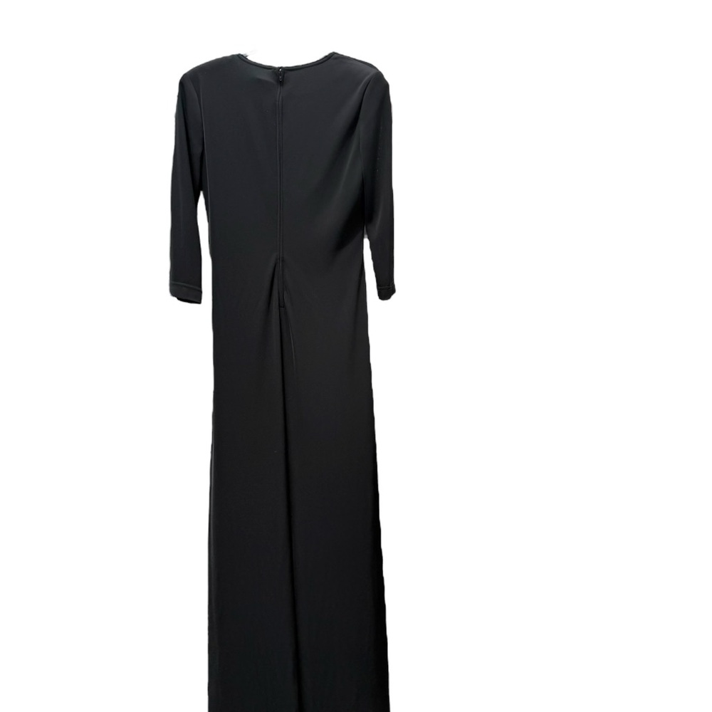Tadashi Black Maxi Dress Size XL Vintage